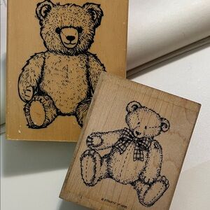 Teddy Bear Stamps Set